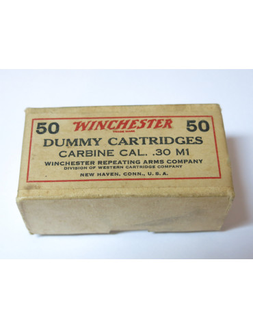 Boite vide DUMMY originale de cartouches carabine USM1 Winchester 1944 