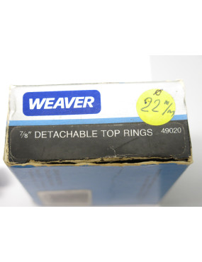 Support de lunette Weaver diametre 22 mm ref 133 box 218 