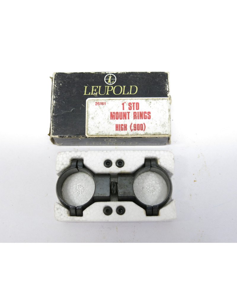 Collier de lunette Leupold acier diametre 1 pouce ref 188 box 218 