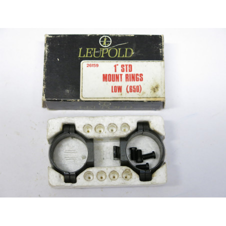 Collier de lunette Leupold acier  diametre 1 pouce ref 191  box 218  