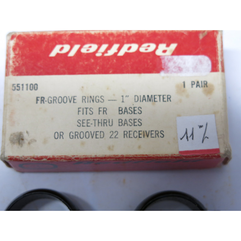 Collier  de lunette Redfield  diametre  1 pouce    ref  822  box 218  