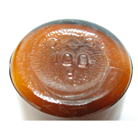 Pot en verre potassium Bromide US ww2 ref 60 box 221