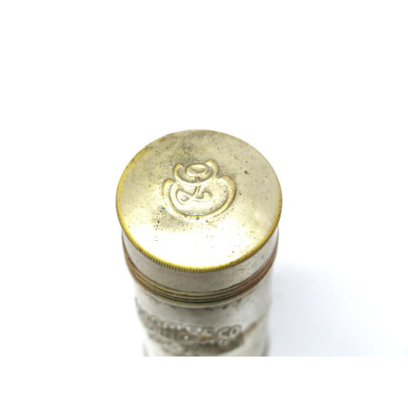 Petit pot inox US army Colgate Shaving stick ref 90 box 221