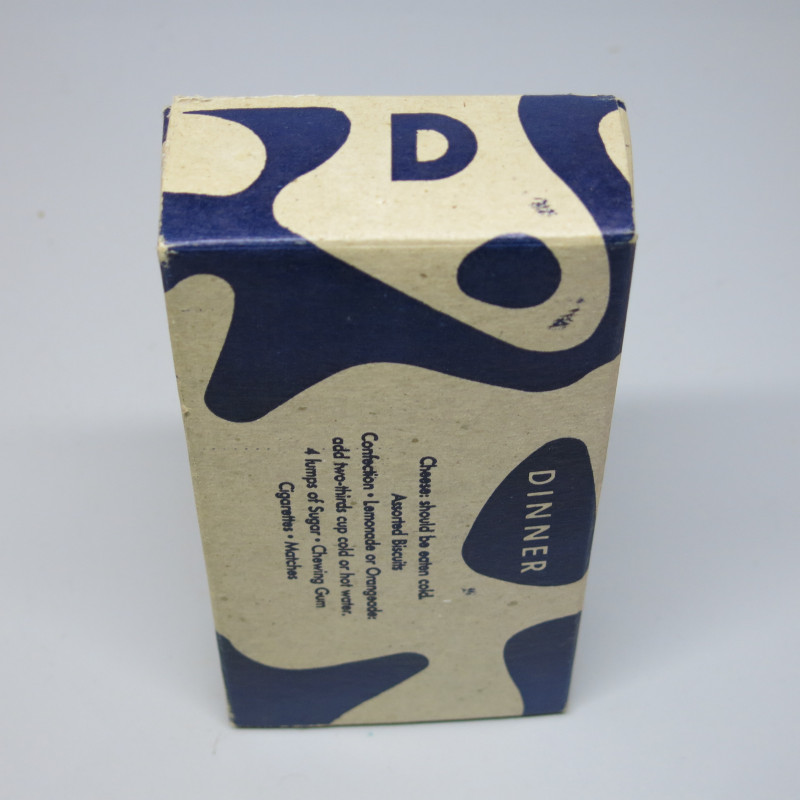 Ration type K DINNER  D ref  5  box 222    