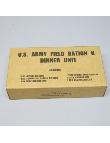 Ration type K DINNER D ref 6 box 222 