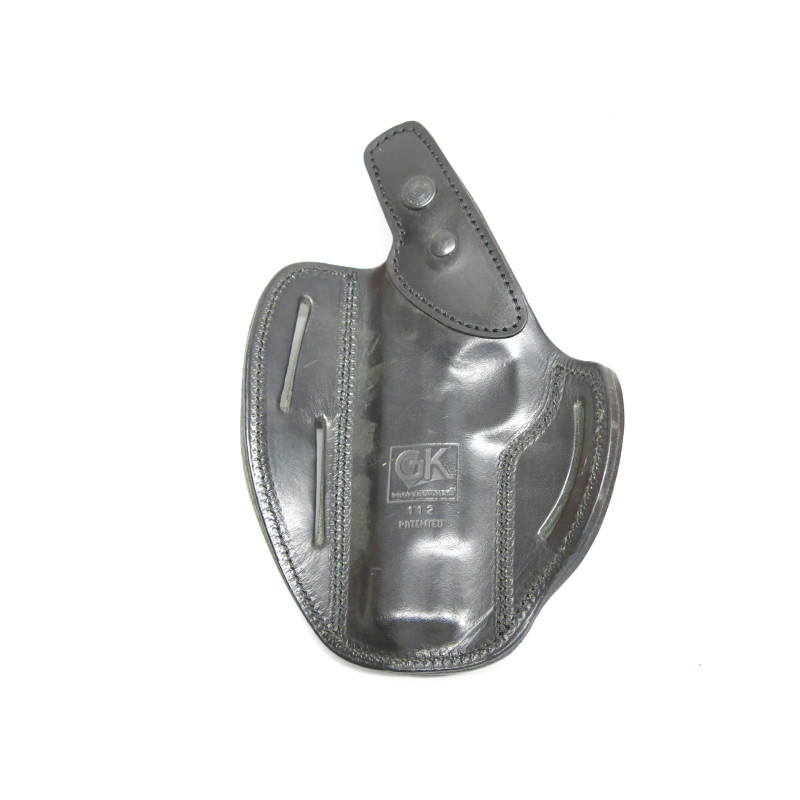 Etui cuir GK  112 pour revolver  ref et 52 box 220 