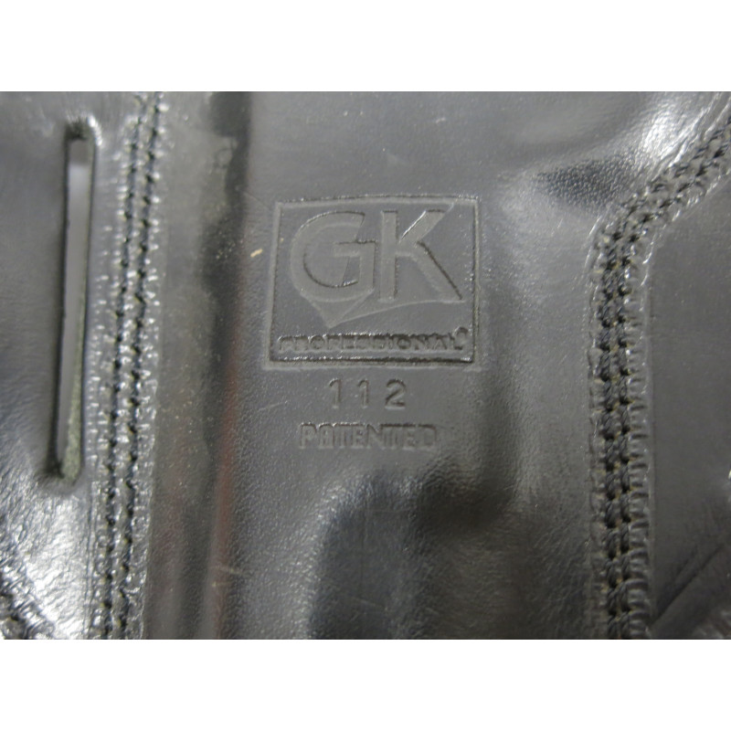Etui cuir GK  112 pour revolver  ref et 52 box 220 