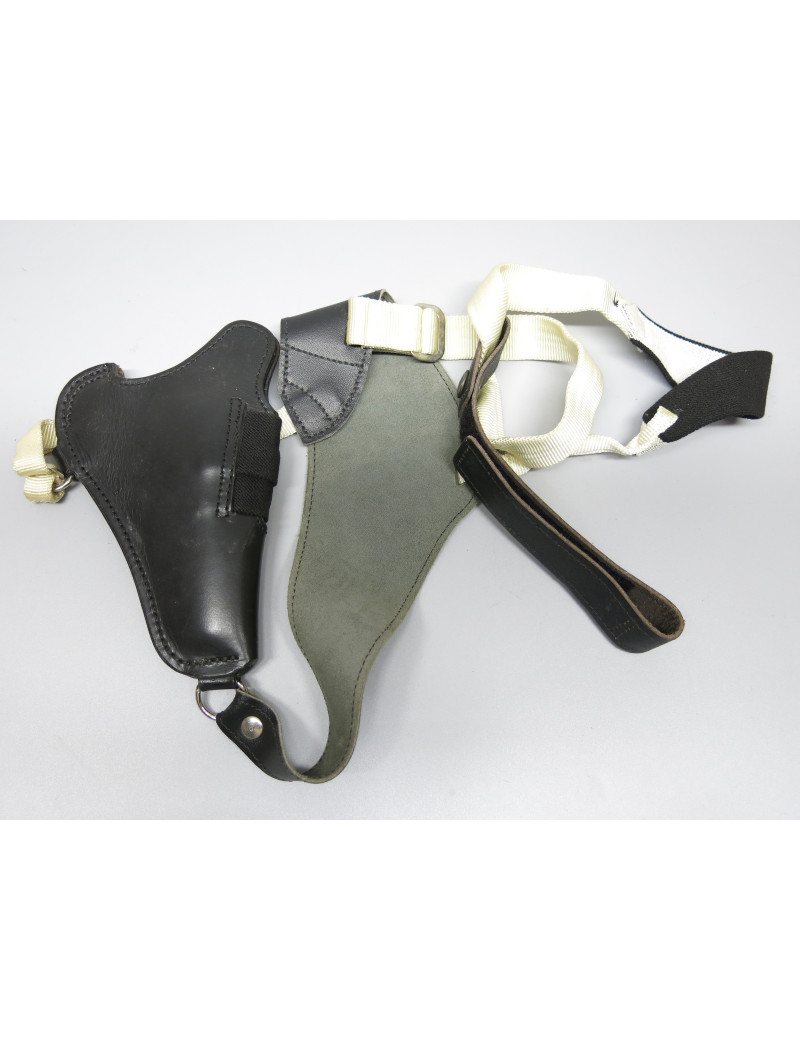 Holster de poitrine en cuir Scorpion pour revolver 3 pouces ref et 66 box 220 