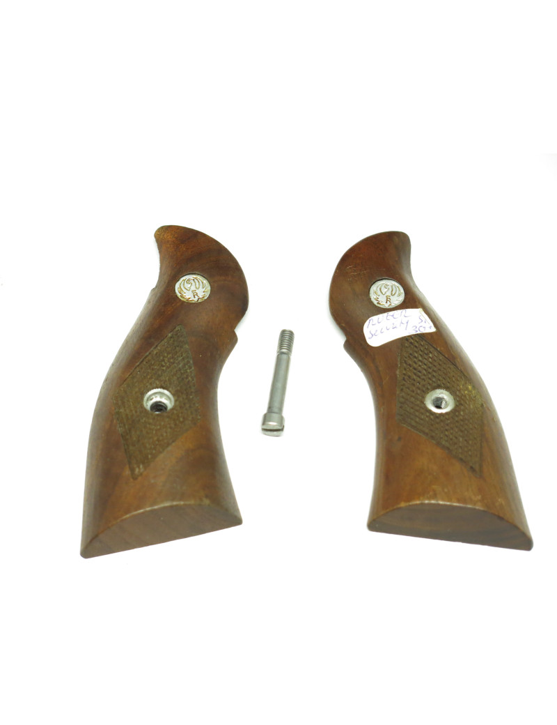 Plaquettes bois Ruger security six Ref box 186 