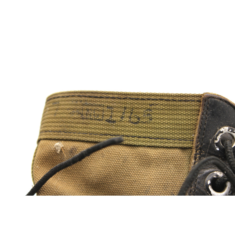 Jungle boots originales taille 7W CIC avec semelle VIBRAM de 1965