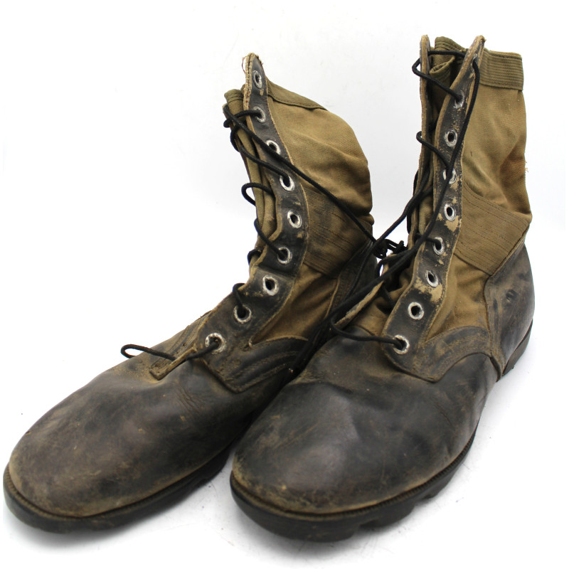 Jungle boots originales taille 11W eJ semelle type PANAMA marquée BAUR