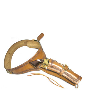 Etui cuir revolver poudre...