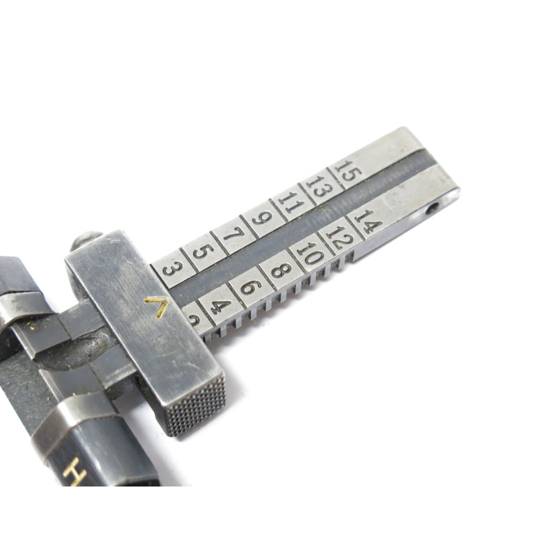 Hausse micrometrique Furter fusil K31 100 a 1500 metres