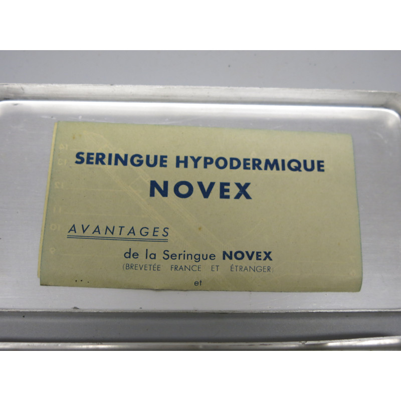 Seringue Hypodermique NOVEX armée Francaise ref 44  
