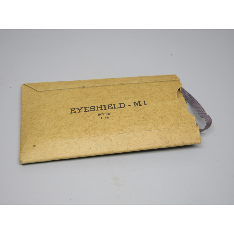 Paquet de lunettes 1944 Eyeshield M1 US anti gaz  ww2 ref 