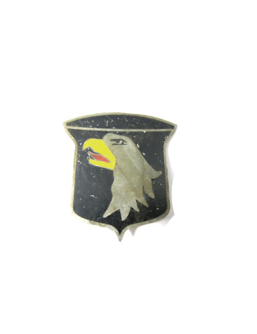 Insigne metal 101 Airborne US Vietnam ref 80