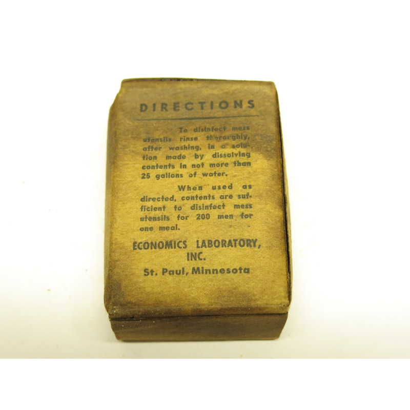 Paquet desinfectant Mikroklene US ww2  ref 444 