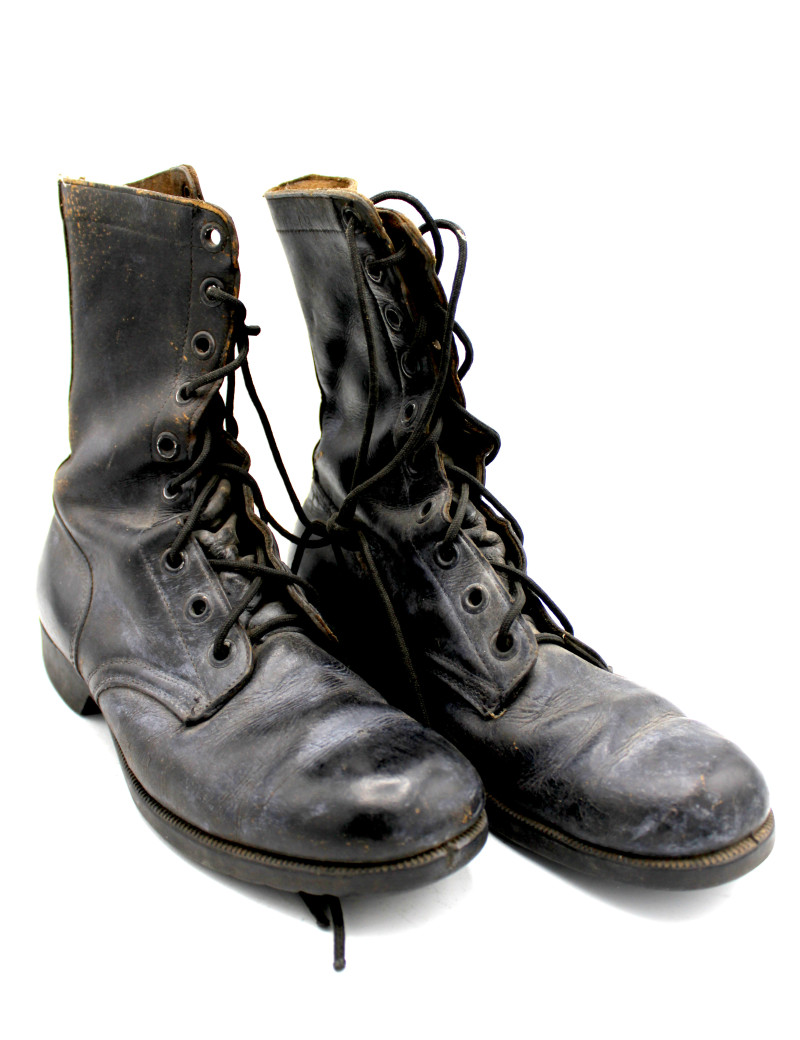 Bottes de combat originale US Vietnam taille 10N datée 1969