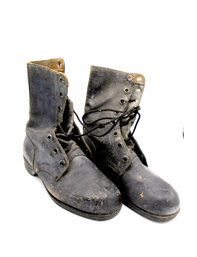 Bottes de combat originales US Vietnam taille 6W