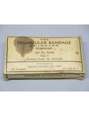 Bandage triangular US ww2...