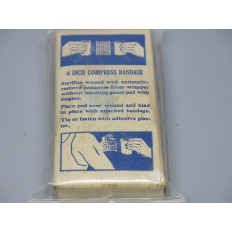 Bandage compresses US ww2 ref 40 