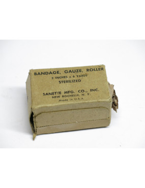 Bandage gauze roller US ww2...