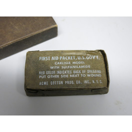 Pansement original US ww2 ref 269