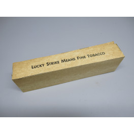 Boite carton vide original pour  cigarettes Lucky Strike  US ww2  ref 22
