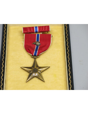 Medaille Bronze Star US originale dans sa boite Ref 965