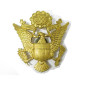 Bel aigle de casquette original officier US ww2 ref 22