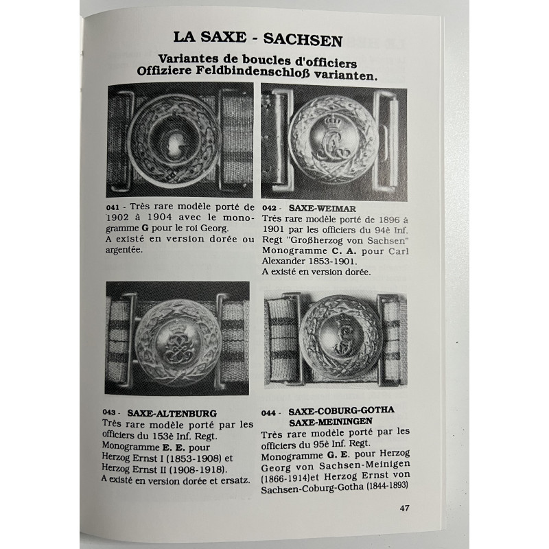 Gott mit uns ! les boucles de ceinture allemandes 1870-1945 de Francis Catella