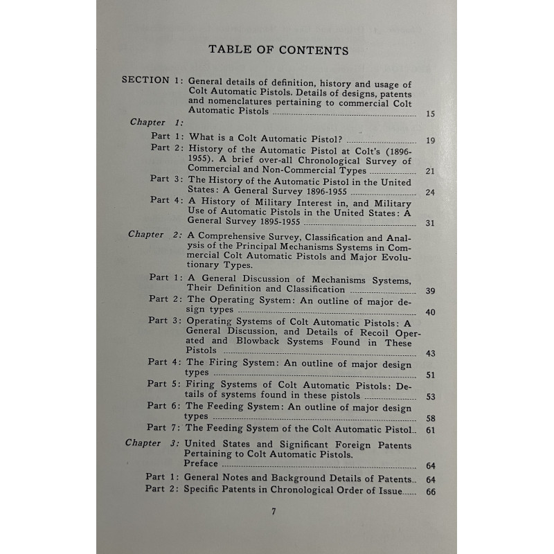 Livre Colt Automatic Pistols 1896 - 1955 par Donald B. Bady illustrated