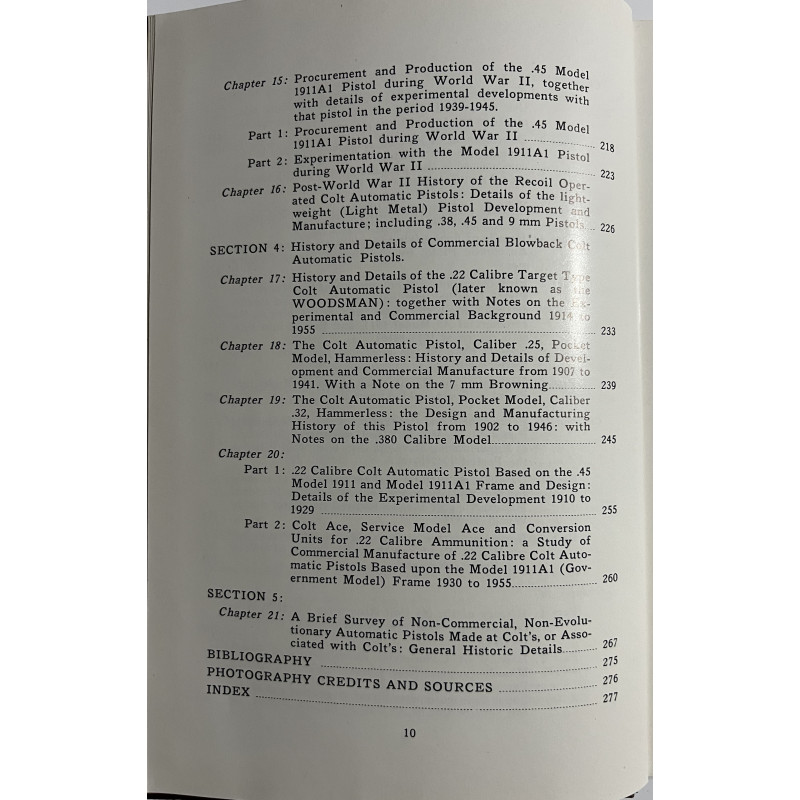 Livre Colt Automatic Pistols 1896 - 1955 par Donald B. Bady illustrated