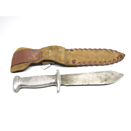 Poignard de jeune des chantiers de jeunesse 1944 avec fourreau cuir