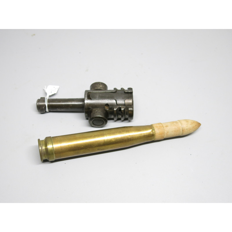 Tete de culasse neutralisée canon 20 mm Flack Allemand ww2 ref 108 