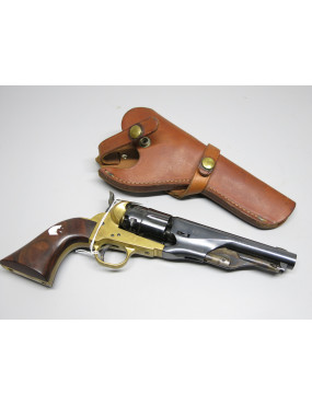 Etui cuir type western revolver ref et 55