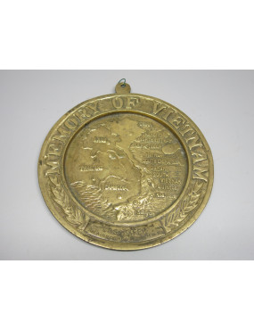 Plaque bronze commemorative...