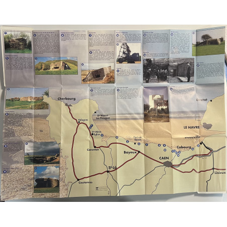 Carte du mur de l'atlantique 