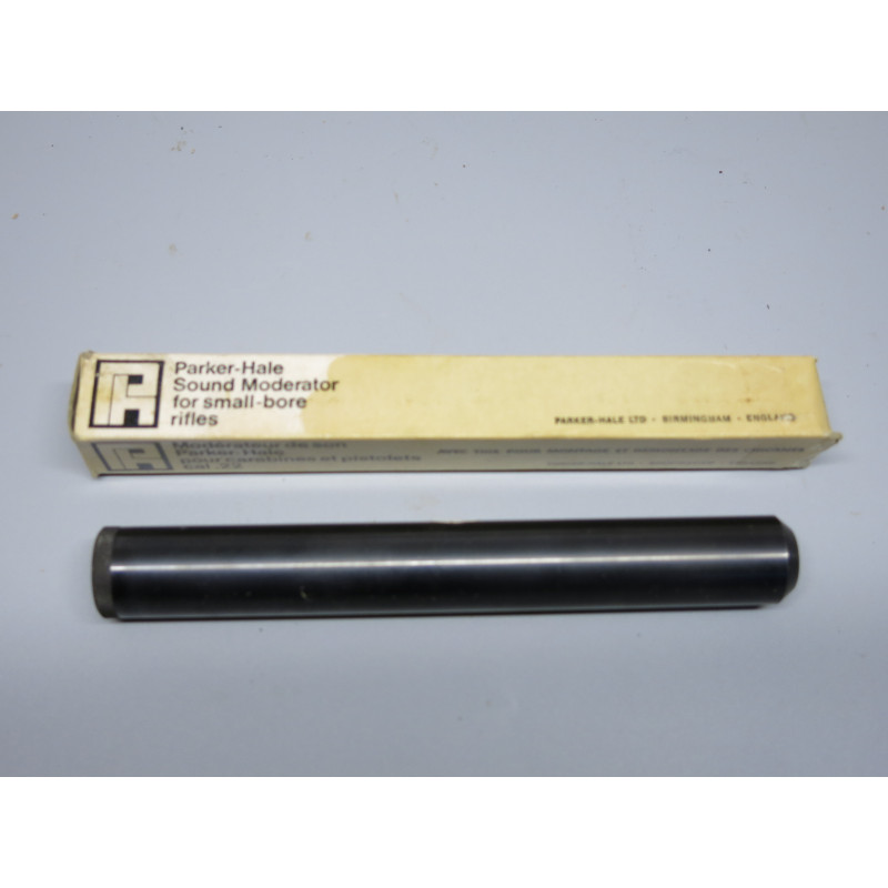 Silencieux Parker Hale calibre 22 long rifle avec sa boite 