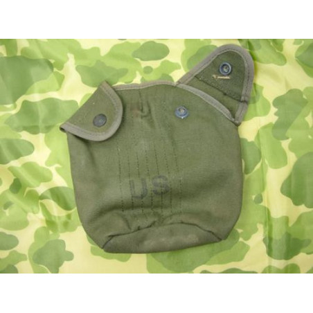 Housse de gourde coton bordée Nylon  etat neuve