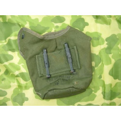 Housse de gourde coton bordée Nylon 1969 état neuve US Vietnam