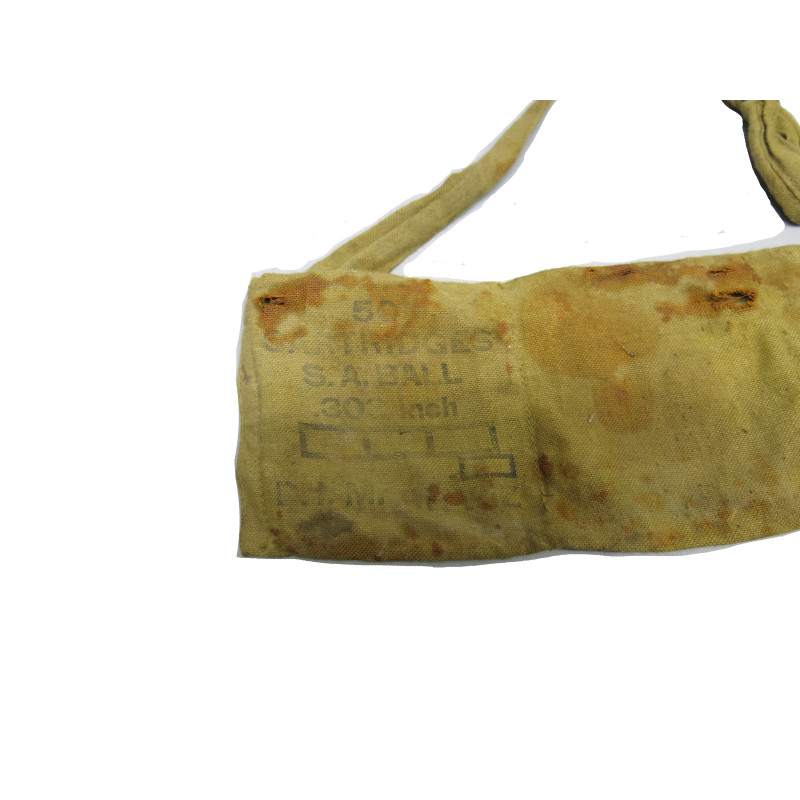 Rare bandouliere a cartouches 303 british  fusil Enfield 1940  