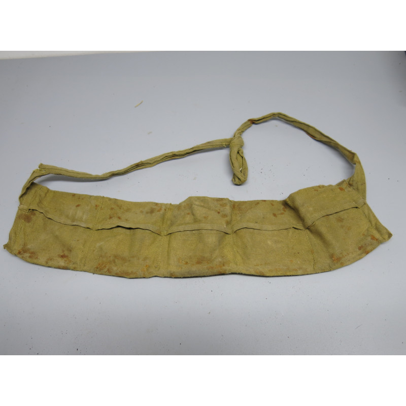 Rare bandouliere a cartouches 303 british  fusil Enfield 1940  