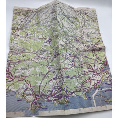 Carte Michelin Bataille de Provence num 103