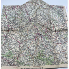 Carte Michelin Num 102 Bataille de Normandie Juin-Aout 1944