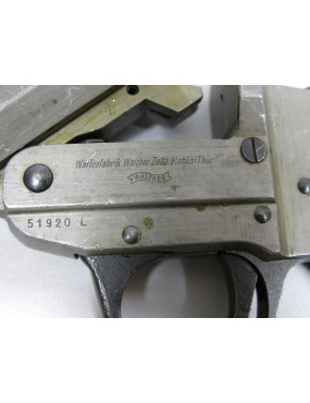 RARE Lance fusée Allemand WALTHER 39/45 fabrication en Zinc numero 51920 L