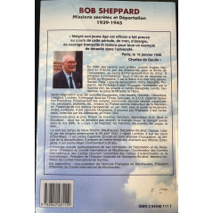 Livre Bob Sheppard - Missions secrètes et Déportation 1939-1945
