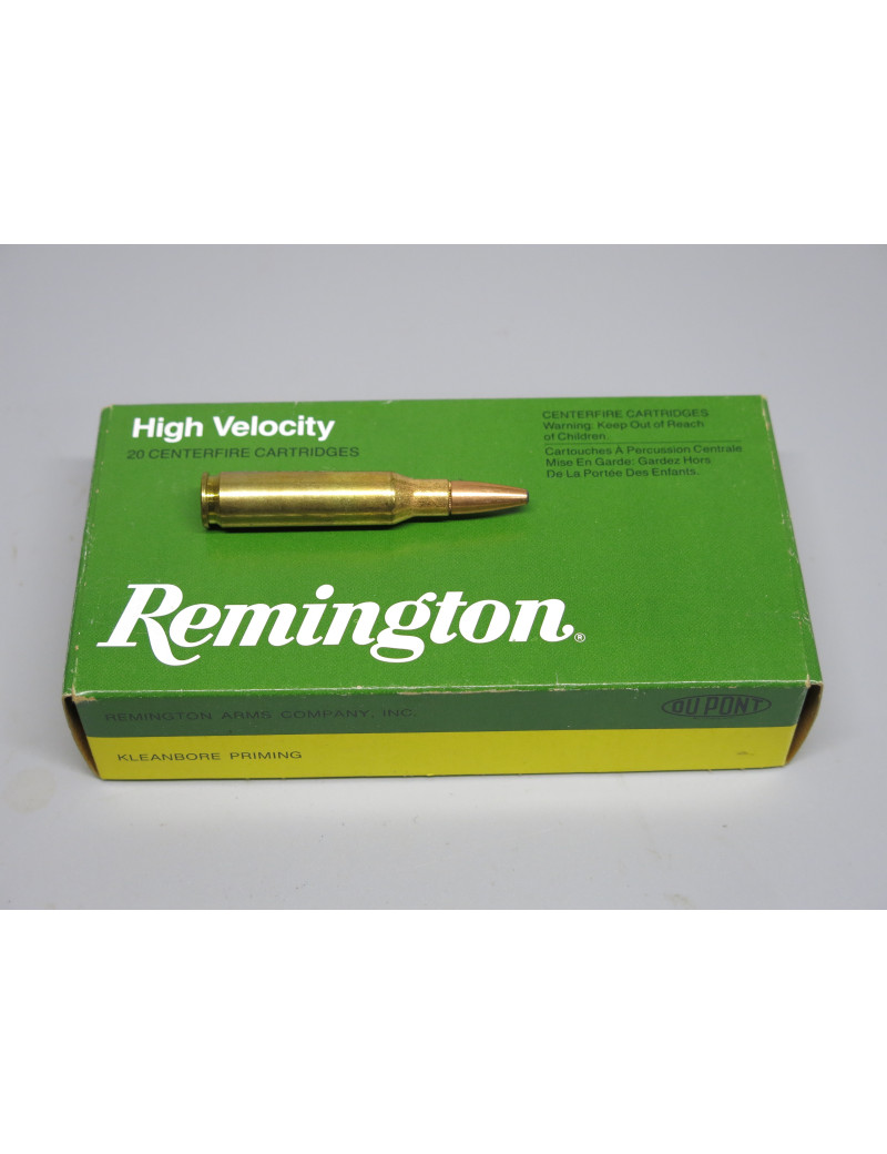 Boite de 20 cartouches calibre 7-08 Remington 140gr soft point 