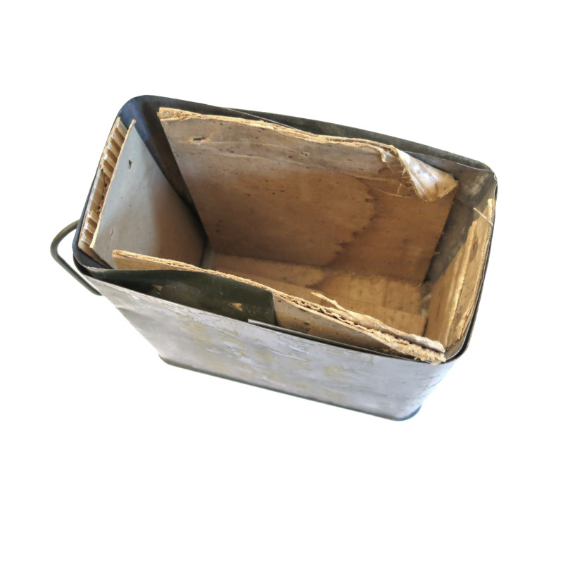 Caisson vide 800 cartouches USM1 1944 provenance Normandie ref ca780