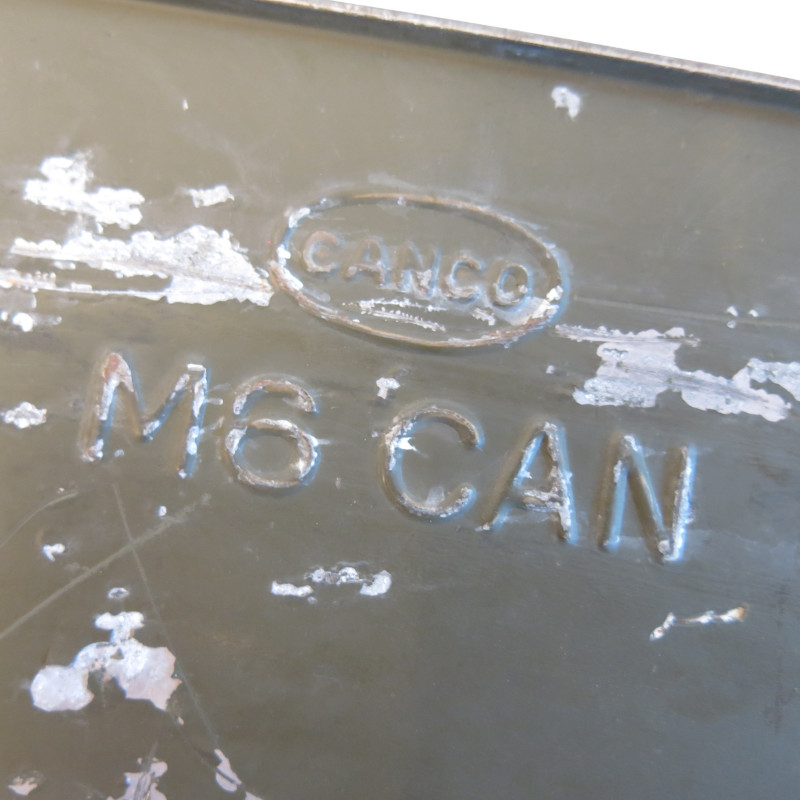 Caisson vide 800 cartouches USM1 1944 provenance Normandie ref ca780